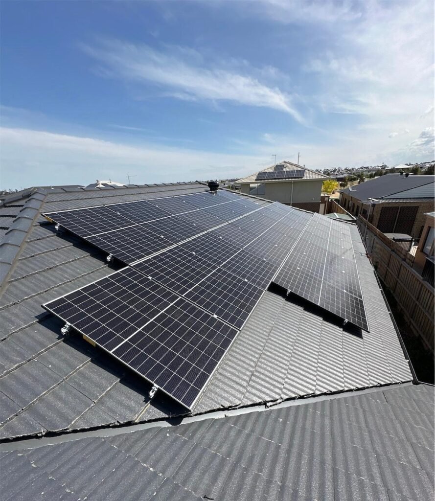 Rooftop solar array